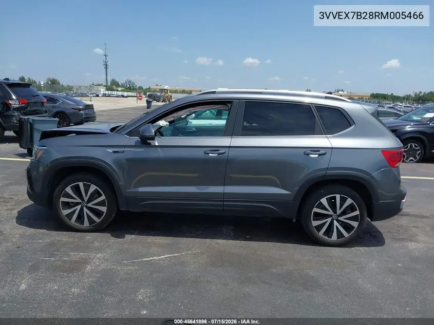 2024 Volkswagen Taos 1.5T Se VIN: 3VVEX7B28RM005466 Lot: 45641896