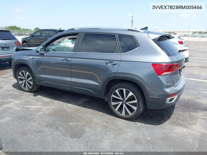 2024 Volkswagen Taos 1.5T Se VIN: 3VVEX7B28RM005466 Lot: 45641896