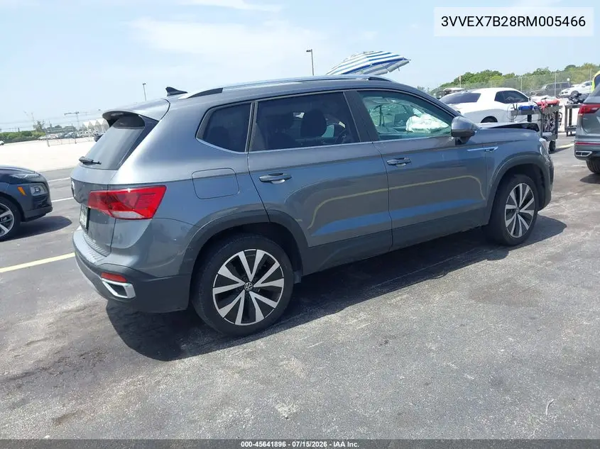2024 Volkswagen Taos 1.5T Se VIN: 3VVEX7B28RM005466 Lot: 45641896