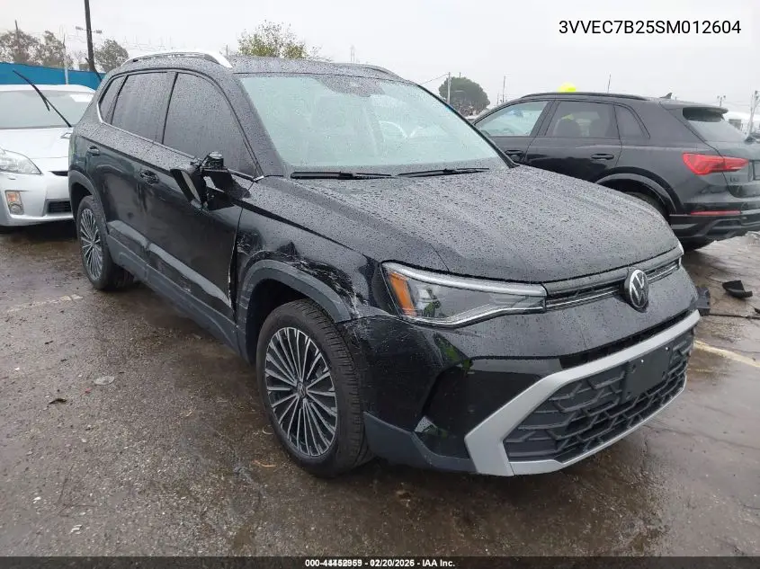 3VVEC7B25SM012604 2025 Volkswagen Taos 1.5T Se