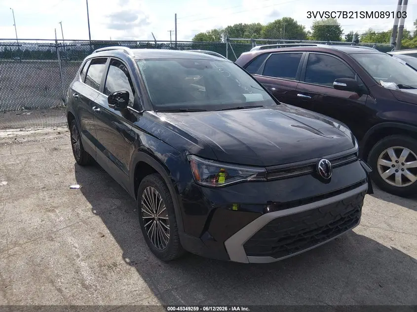 2025 Volkswagen Taos 1.5T Se VIN: 3VVSC7B21SM089103 Lot: 45349259