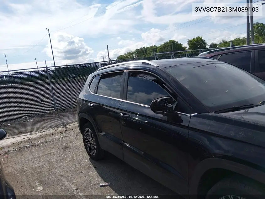 2025 Volkswagen Taos 1.5T Se VIN: 3VVSC7B21SM089103 Lot: 45349259