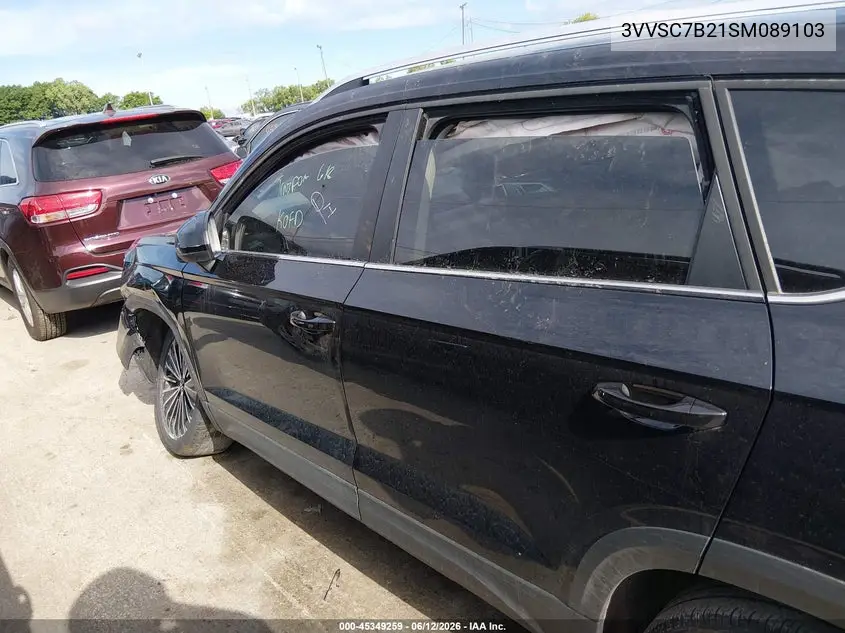 2025 Volkswagen Taos 1.5T Se VIN: 3VVSC7B21SM089103 Lot: 45349259