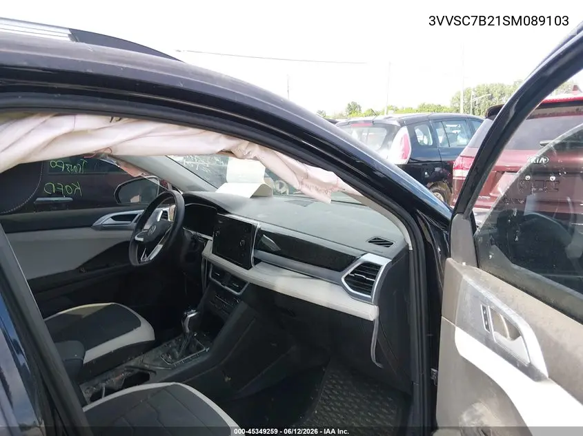 2025 Volkswagen Taos 1.5T Se VIN: 3VVSC7B21SM089103 Lot: 45349259