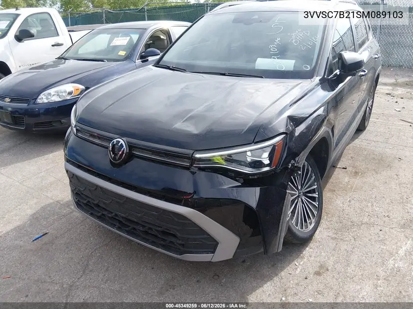 2025 Volkswagen Taos 1.5T Se VIN: 3VVSC7B21SM089103 Lot: 45349259