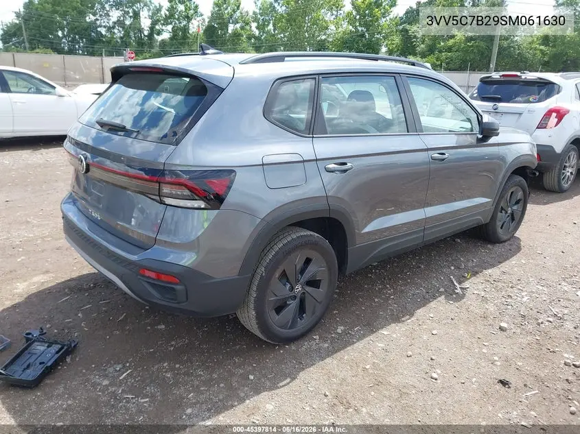 2025 Volkswagen Taos 1.5T S VIN: 3VV5C7B29SM061630 Lot: 45397814