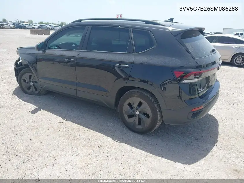2025 Volkswagen Taos 1.5T S VIN: 3VV5C7B26SM086288 Lot: 45464690