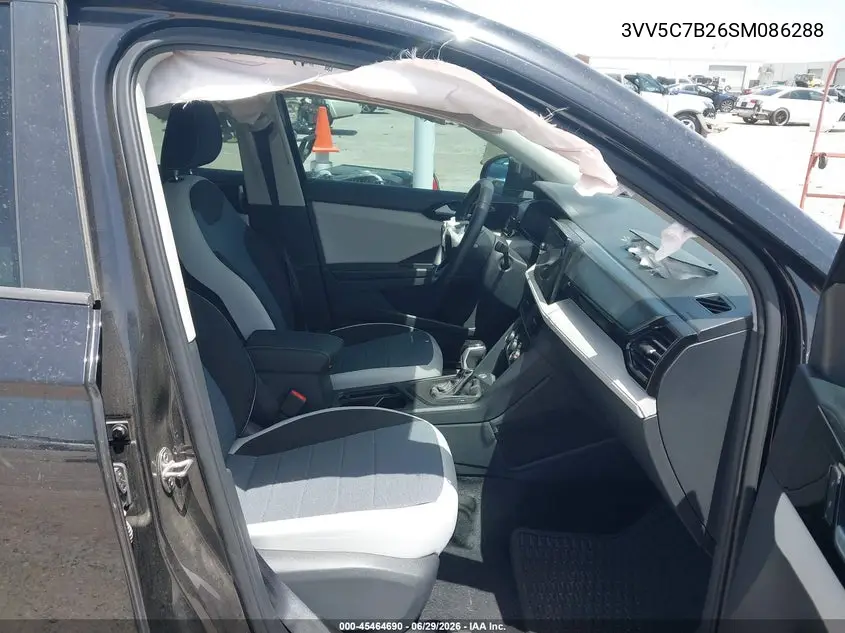 2025 Volkswagen Taos 1.5T S VIN: 3VV5C7B26SM086288 Lot: 45464690