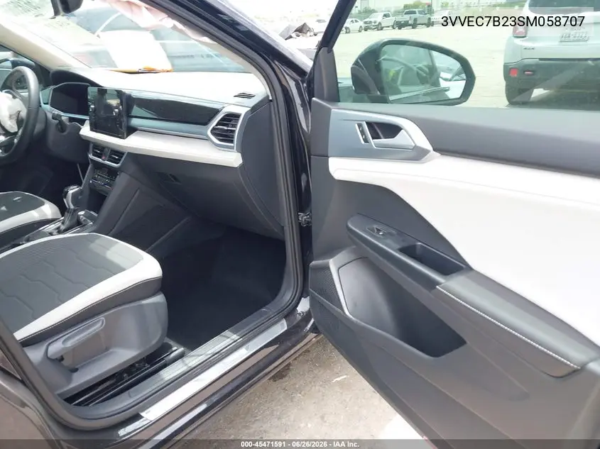 2025 Volkswagen Taos 1.5T Se VIN: 3VVEC7B23SM058707 Lot: 45471591