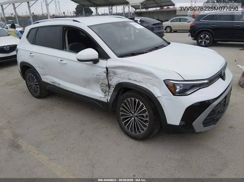 2025 Volkswagen Taos 1.5T Se VIN: 3VVSC7B22SM077090 Lot: 45480633