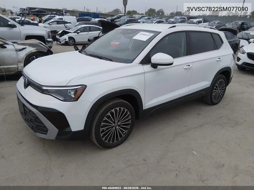 2025 Volkswagen Taos 1.5T Se VIN: 3VVSC7B22SM077090 Lot: 45480633