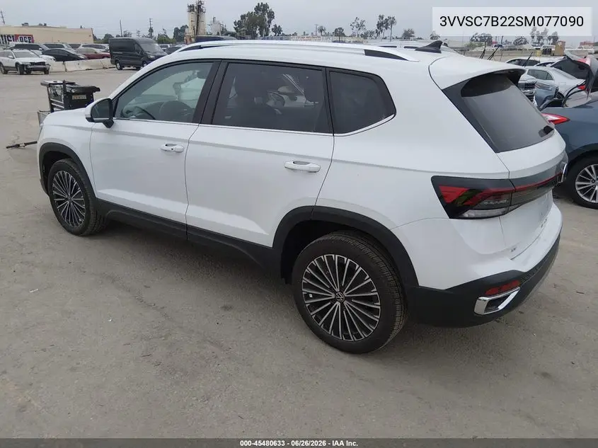 2025 Volkswagen Taos 1.5T Se VIN: 3VVSC7B22SM077090 Lot: 45480633