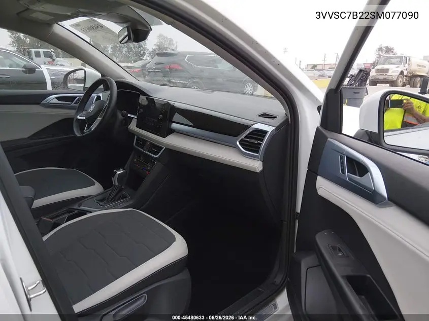 2025 Volkswagen Taos 1.5T Se VIN: 3VVSC7B22SM077090 Lot: 45480633