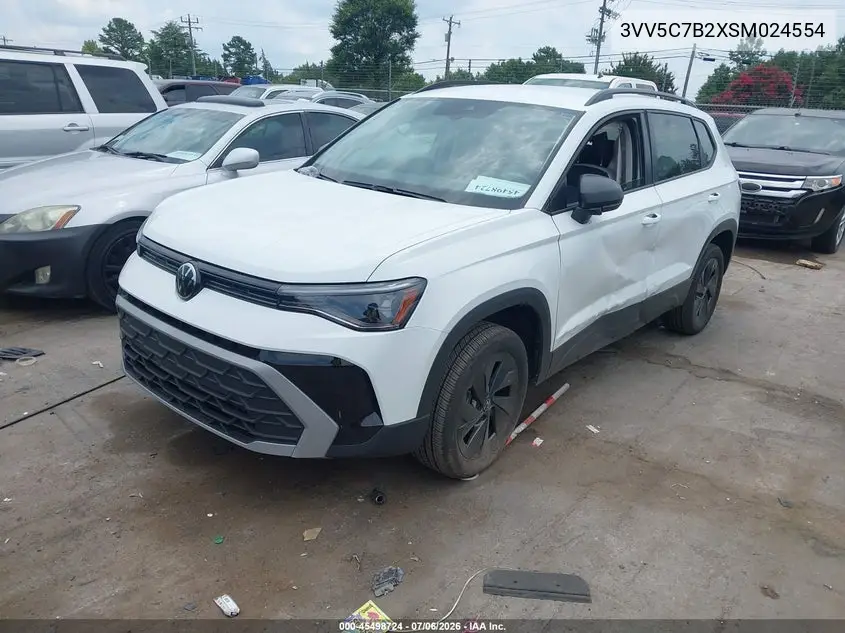 2025 Volkswagen Taos 1.5T S VIN: 3VV5C7B2XSM024554 Lot: 45498724