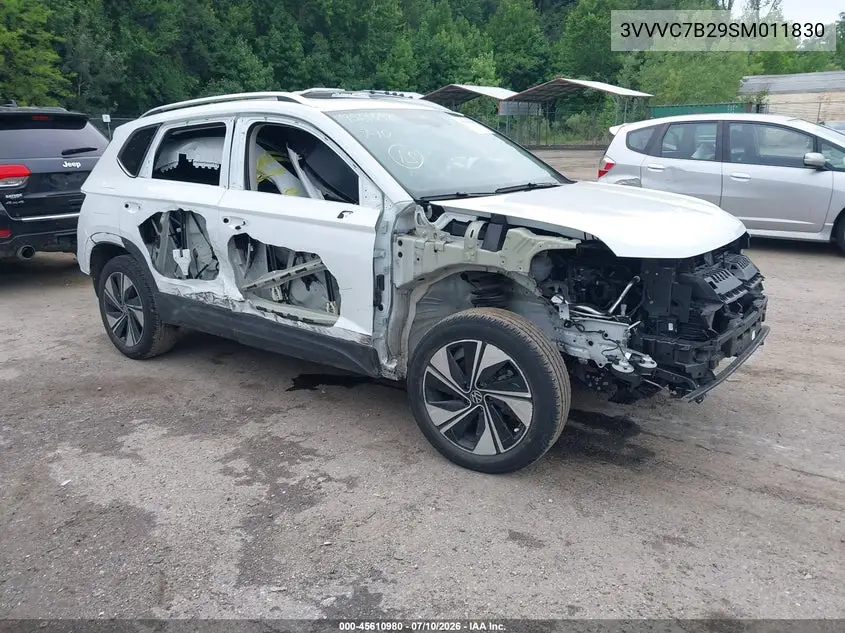 2025 Volkswagen Taos 1.5T Se VIN: 3VVVC7B29SM011830 Lot: 45610980