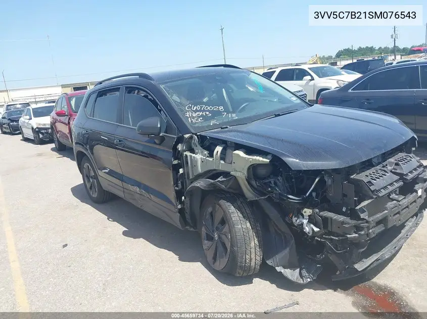 2025 Volkswagen Taos 1.5T S VIN: 3VV5C7B21SM076543 Lot: 45659734