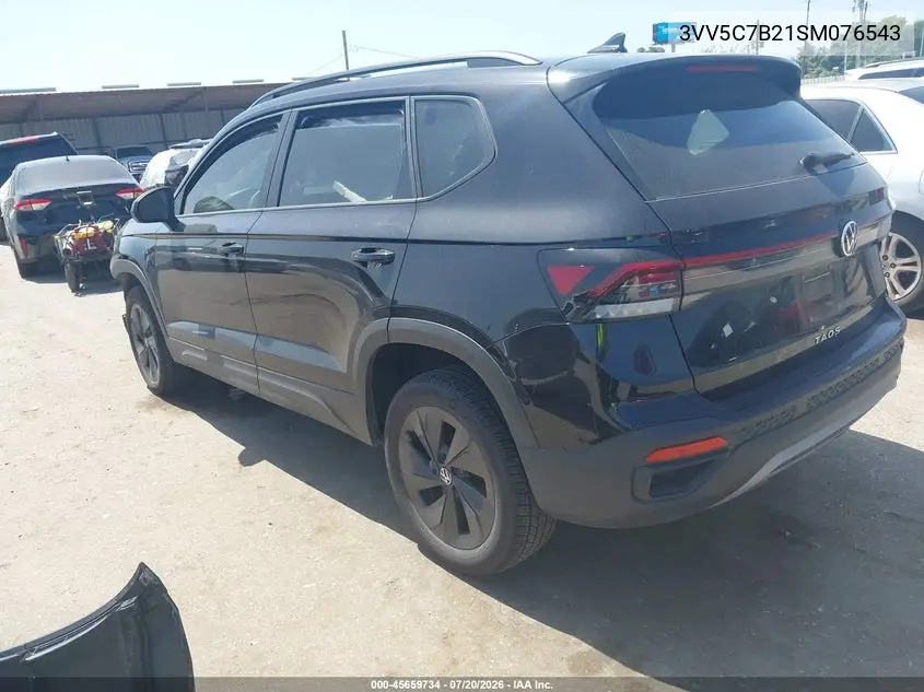 2025 Volkswagen Taos 1.5T S VIN: 3VV5C7B21SM076543 Lot: 45659734