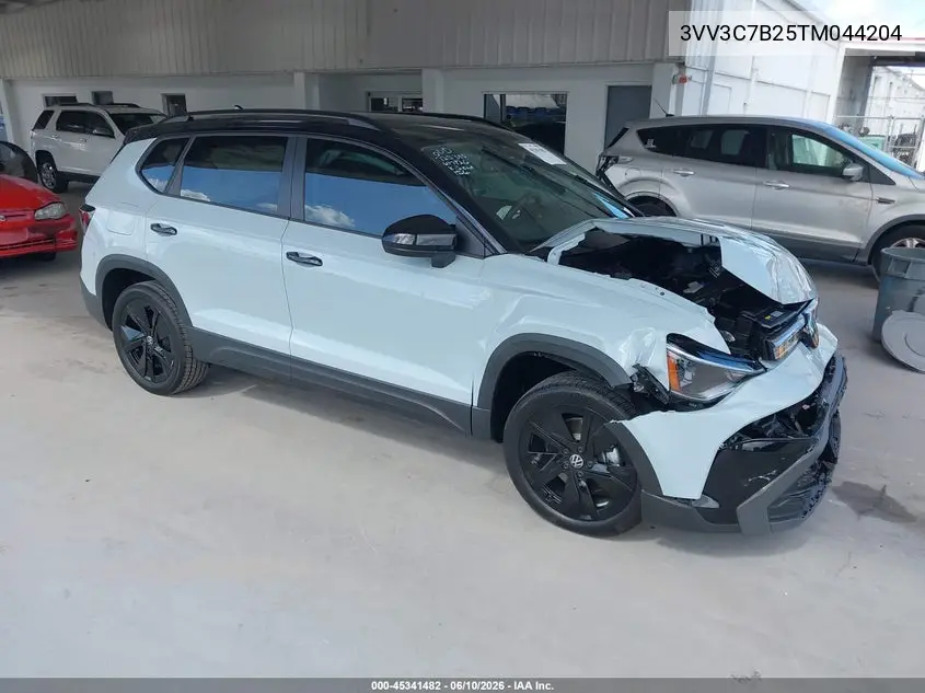 2026 Volkswagen Taos Se Black VIN: 3VV3C7B25TM044204 Lot: 45341482