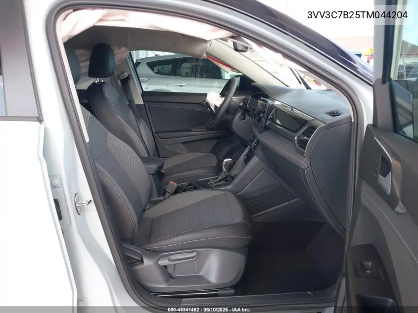 2026 Volkswagen Taos Se Black VIN: 3VV3C7B25TM044204 Lot: 45341482