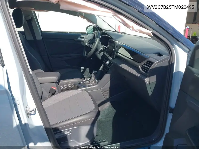 2026 Volkswagen Taos Se Black VIN: 3VV2C7B25TM020495 Lot: 45432308