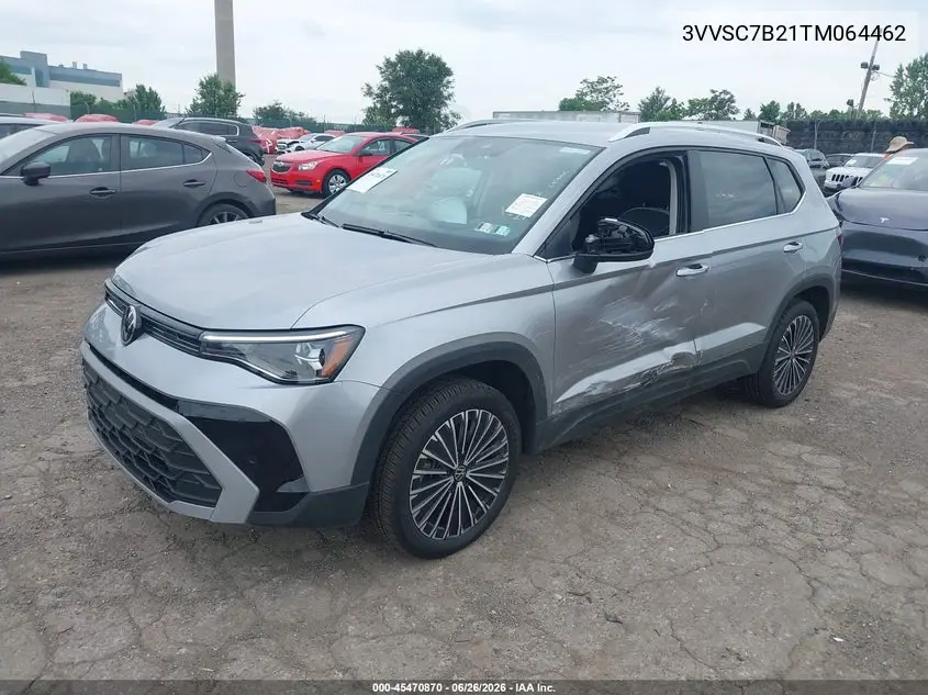 2026 Volkswagen Taos Se VIN: 3VVSC7B21TM064462 Lot: 45470870