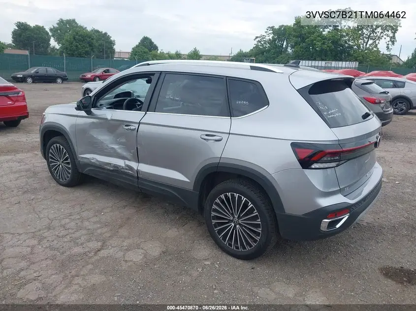 2026 Volkswagen Taos Se VIN: 3VVSC7B21TM064462 Lot: 45470870