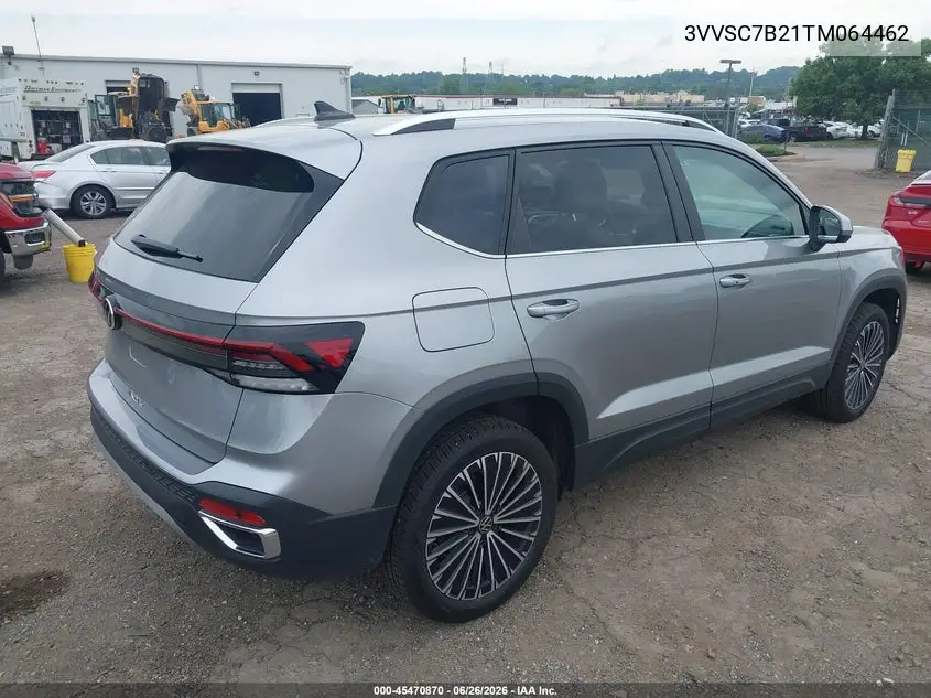 2026 Volkswagen Taos Se VIN: 3VVSC7B21TM064462 Lot: 45470870