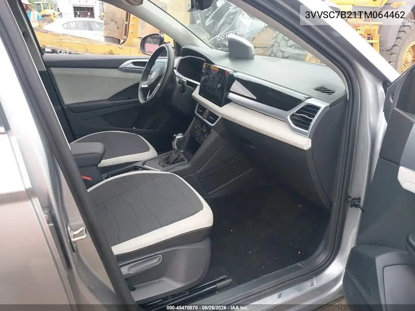 2026 Volkswagen Taos Se VIN: 3VVSC7B21TM064462 Lot: 45470870