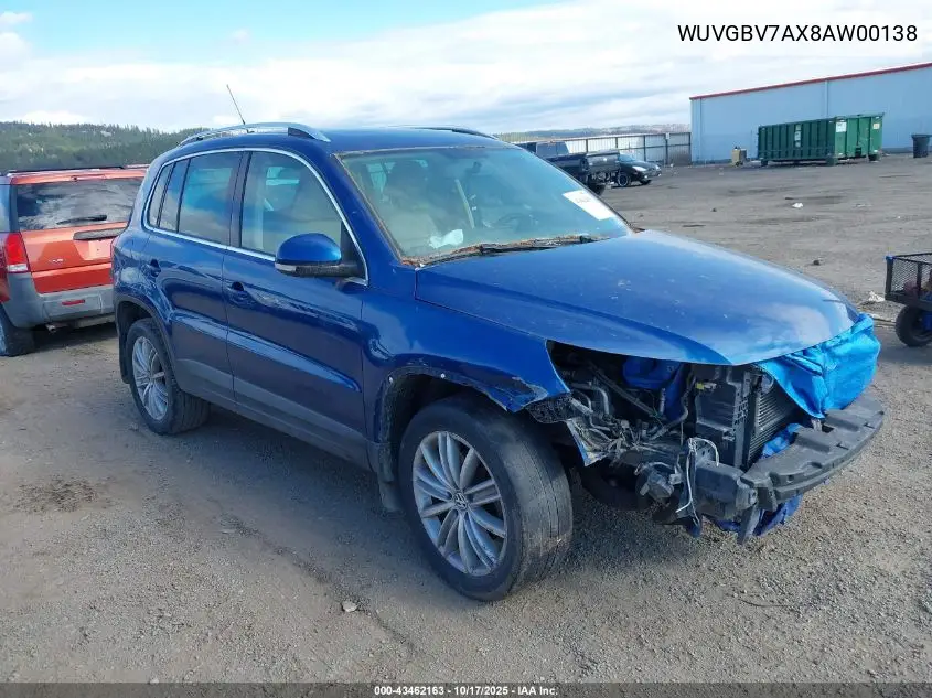 WVGBV7AX8AW001387 2010 Volkswagen Tiguan Se/Sel