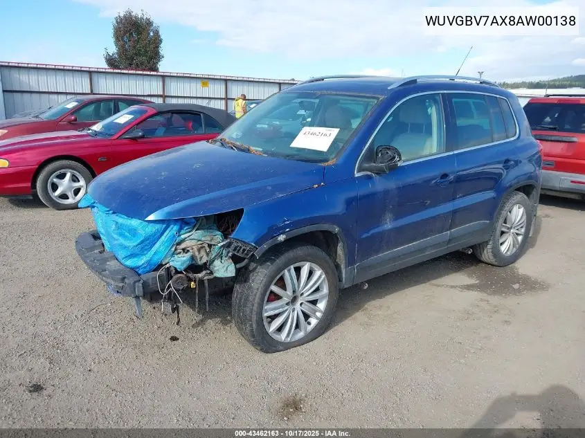 WVGBV7AX8AW001387 2010 Volkswagen Tiguan Se/Sel