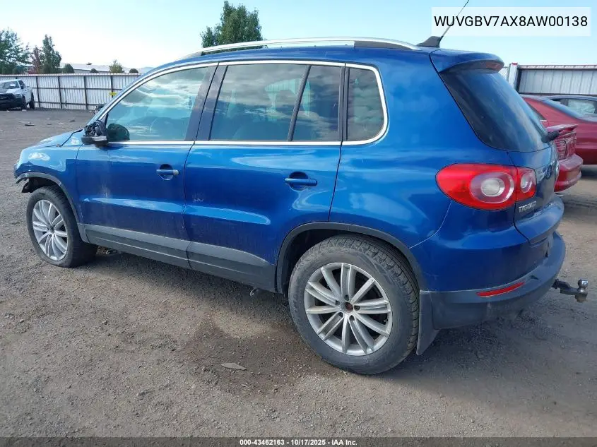 WVGBV7AX8AW001387 2010 Volkswagen Tiguan Se/Sel