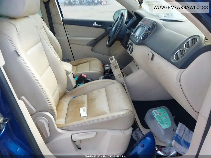 WVGBV7AX8AW001387 2010 Volkswagen Tiguan Se/Sel