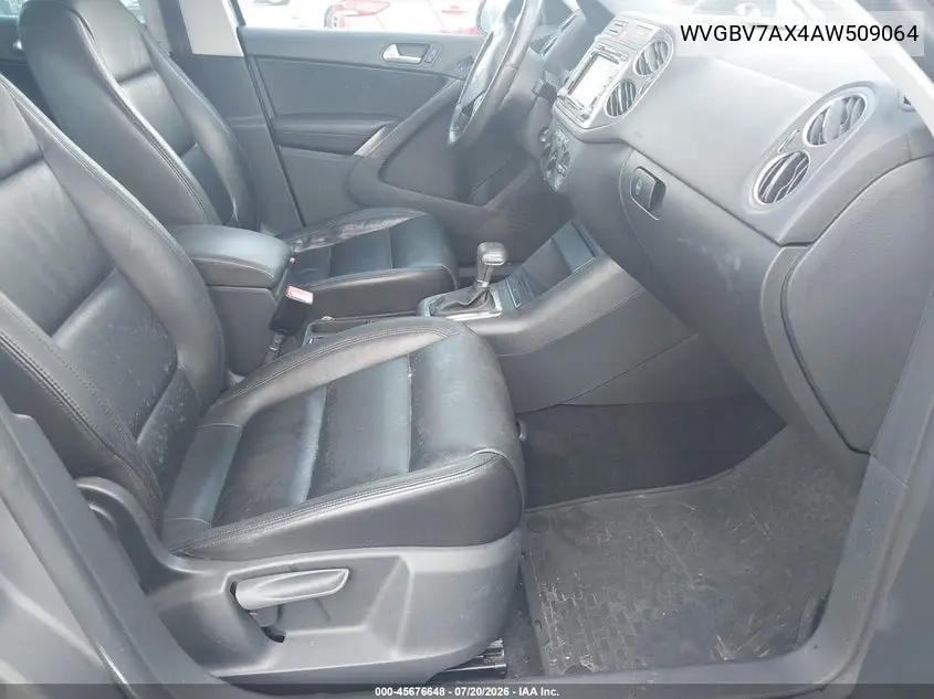2010 Volkswagen Tiguan Se VIN: WVGBV7AX4AW509064 Lot: 45676648