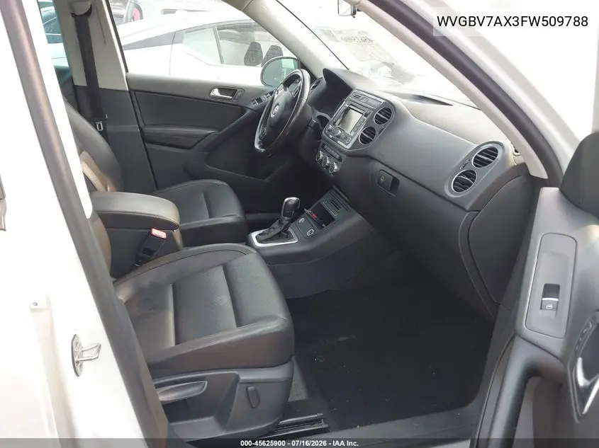 2015 Volkswagen Tiguan Sel VIN: WVGBV7AX3FW509788 Lot: 45625900