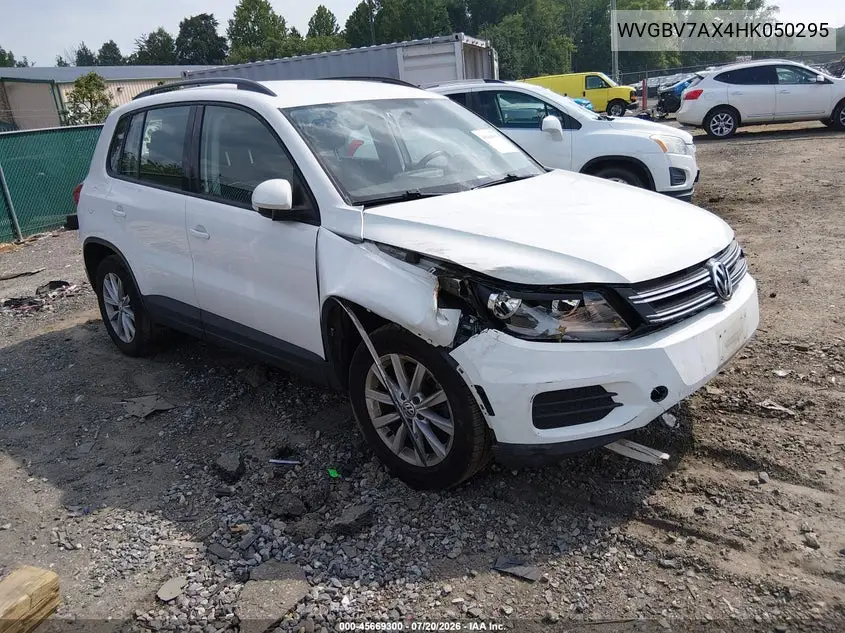 2017 Volkswagen Tiguan 2.0T/2.0T S VIN: WVGBV7AX4HK050295 Lot: 45669300