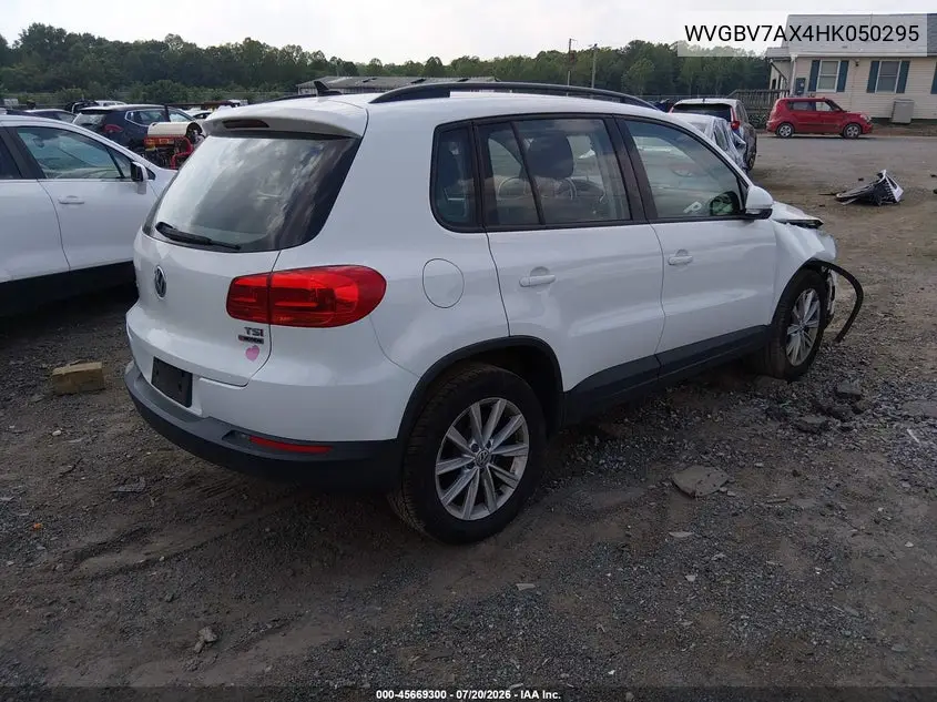2017 Volkswagen Tiguan 2.0T/2.0T S VIN: WVGBV7AX4HK050295 Lot: 45669300