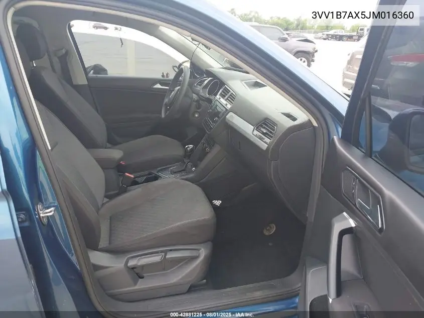 3VV1B7AX5JM016360 2018 Volkswagen Tiguan 2.0T S