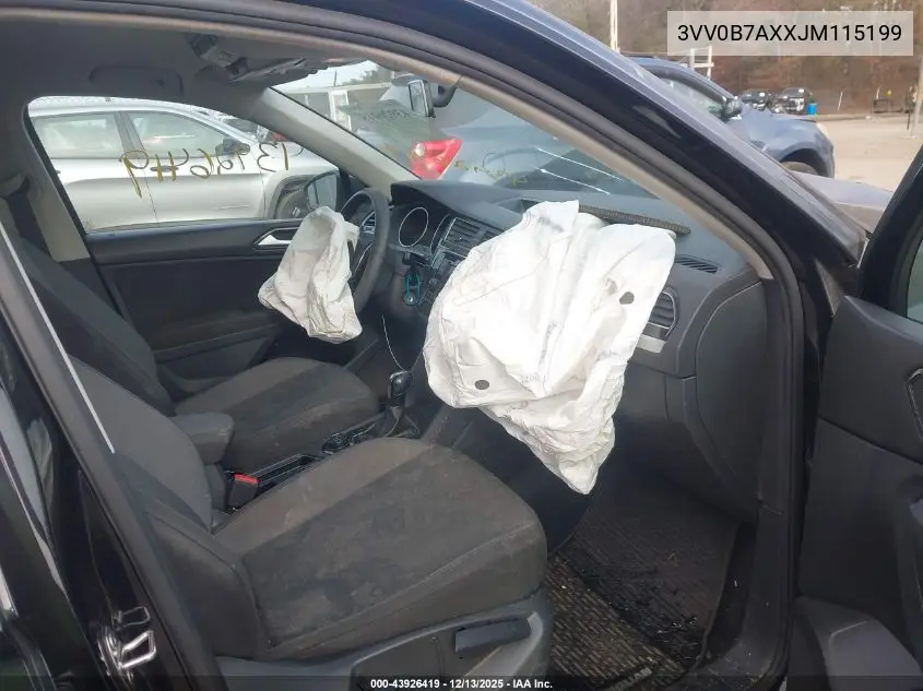 3VV0B7AXXJM115199 2018 Volkswagen Tiguan 2.0T S