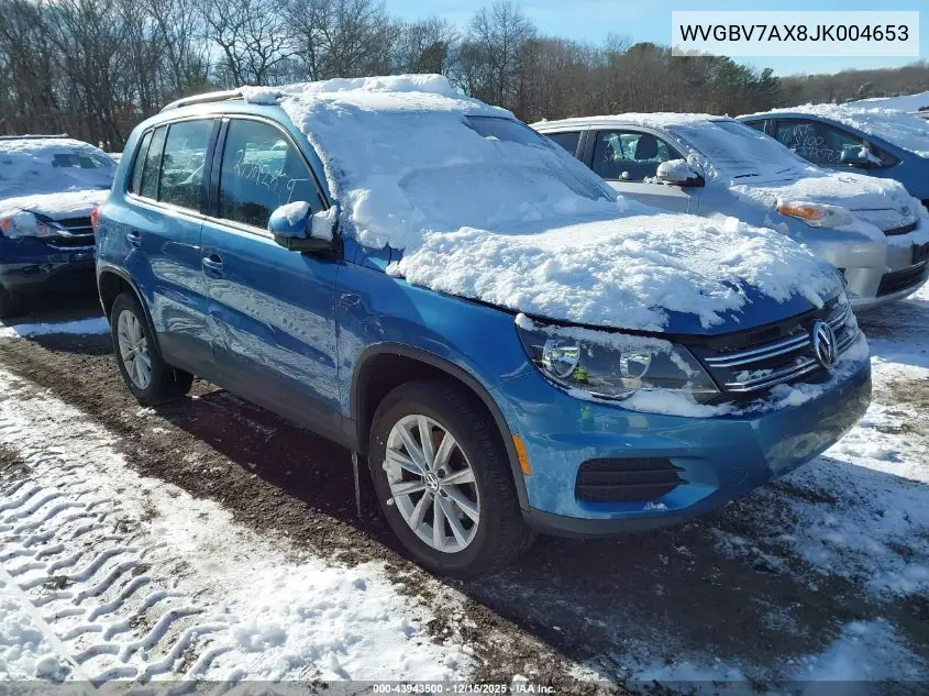 WVGBV7AX8JK004653 2018 Volkswagen Tiguan Limited 2.0T