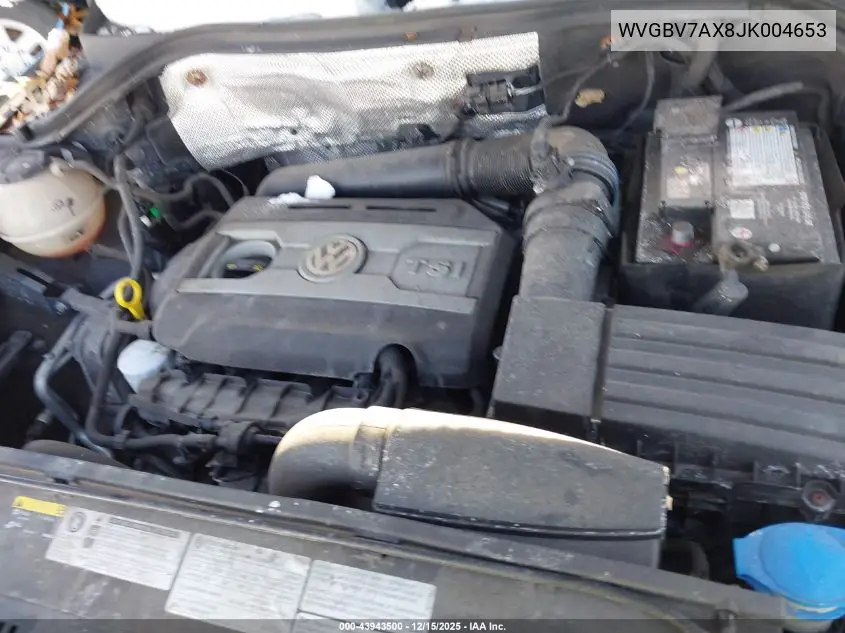 WVGBV7AX8JK004653 2018 Volkswagen Tiguan Limited 2.0T