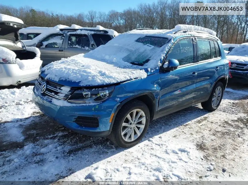 WVGBV7AX8JK004653 2018 Volkswagen Tiguan Limited 2.0T