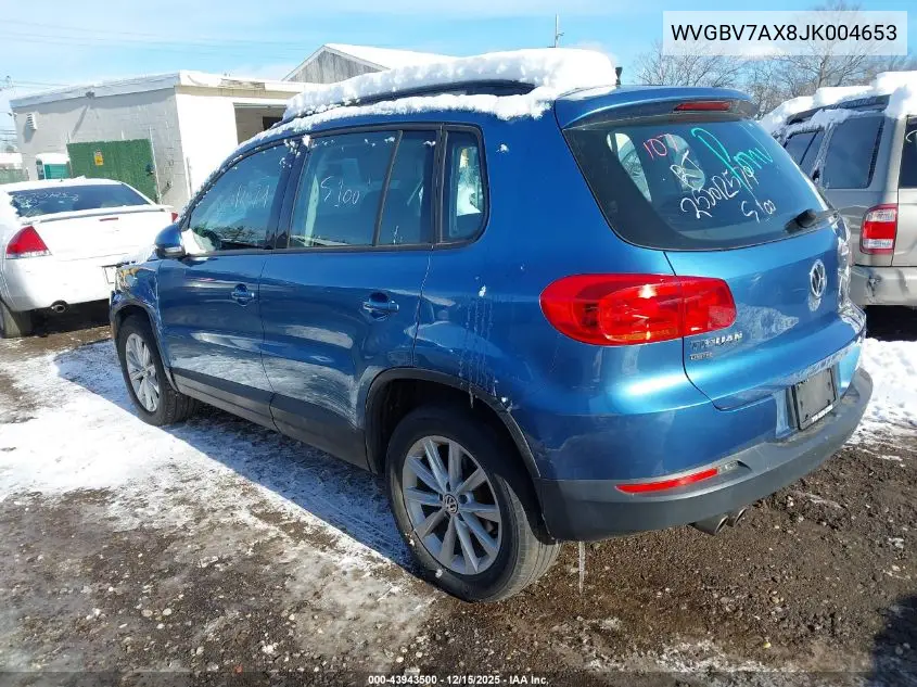WVGBV7AX8JK004653 2018 Volkswagen Tiguan Limited 2.0T