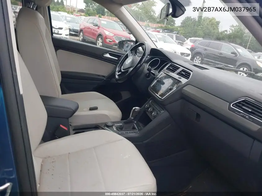 2018 Volkswagen Tiguan 2.0T Se/2.0T Sel VIN: 3VV2B7AX6JM037965 Lot: 45642037