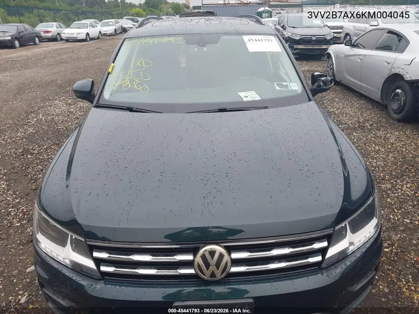 2019 Volkswagen Tiguan 2.0T Se/2.0T Sel/2.0T Sel R-Line/2.0T Sel R-Line Black VIN: 3VV2B7AX6KM004045 Lot: 45441793