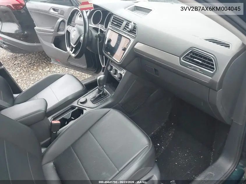 2019 Volkswagen Tiguan 2.0T Se/2.0T Sel/2.0T Sel R-Line/2.0T Sel R-Line Black VIN: 3VV2B7AX6KM004045 Lot: 45441793