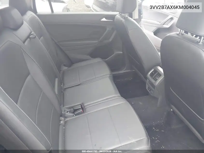 2019 Volkswagen Tiguan 2.0T Se/2.0T Sel/2.0T Sel R-Line/2.0T Sel R-Line Black VIN: 3VV2B7AX6KM004045 Lot: 45441793