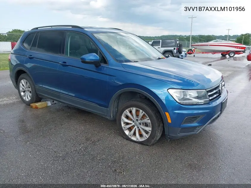 2020 Volkswagen Tiguan 2.0T S VIN: 3VV1B7AXXLM101956 Lot: 45378978
