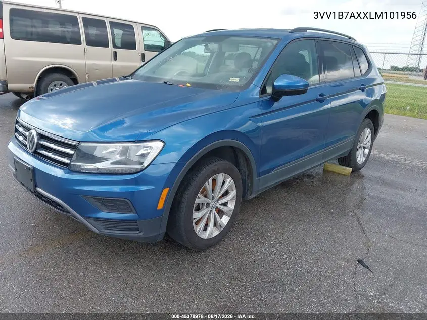 2020 Volkswagen Tiguan 2.0T S VIN: 3VV1B7AXXLM101956 Lot: 45378978