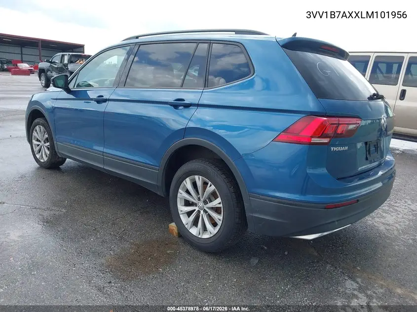 2020 Volkswagen Tiguan 2.0T S VIN: 3VV1B7AXXLM101956 Lot: 45378978