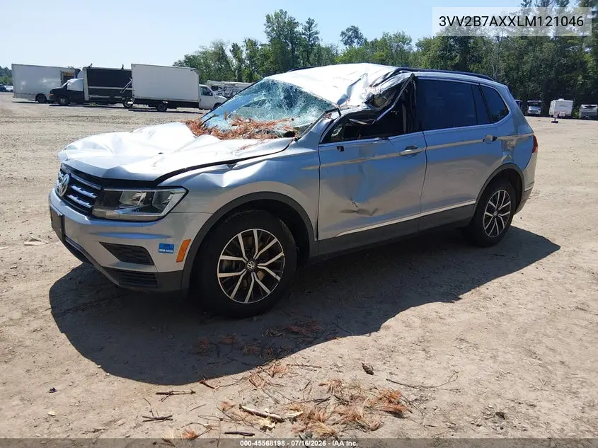 2020 Volkswagen Tiguan 2.0T Se/2.0T Se R-Line Black/2.0T Sel VIN: 3VV2B7AXXLM121046 Lot: 45568198
